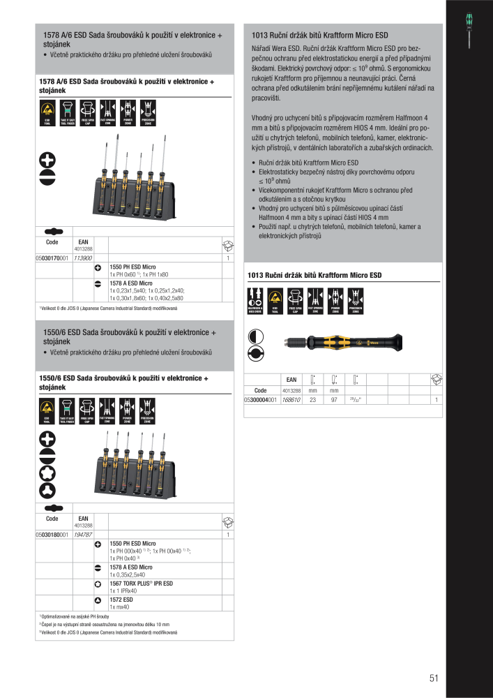 Hlavní katalog WERA NO.: 2644 - Page 51