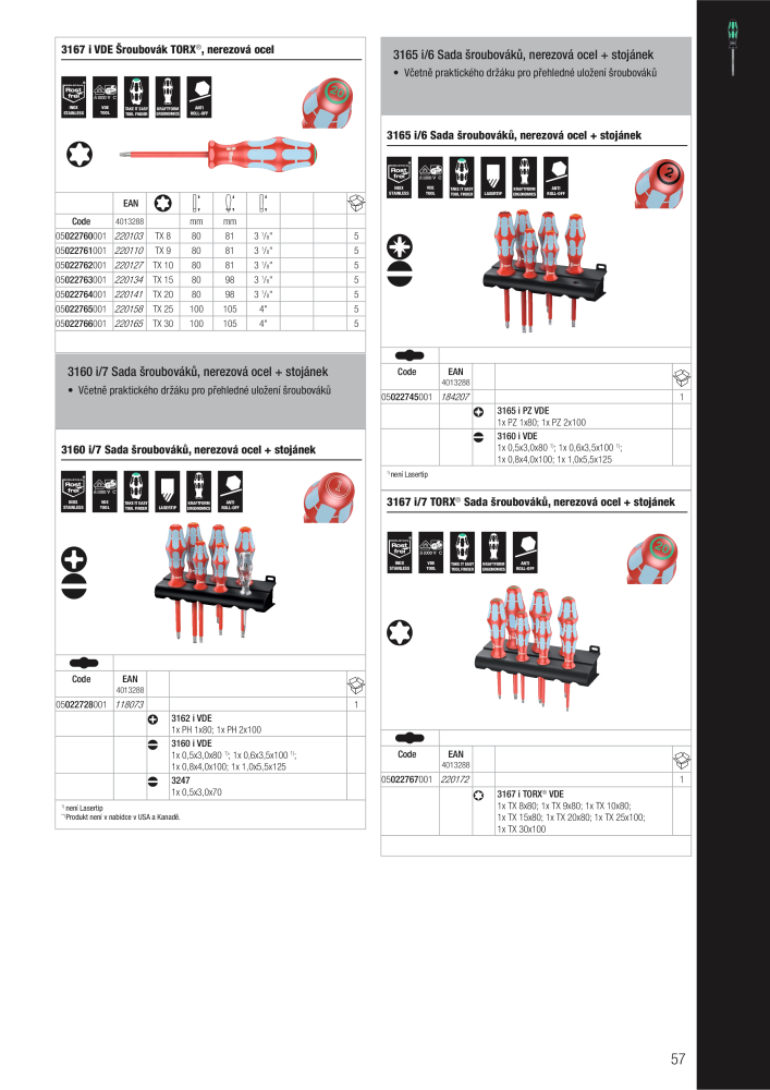 Hlavní katalog WERA NR.: 2644 - Seite 57