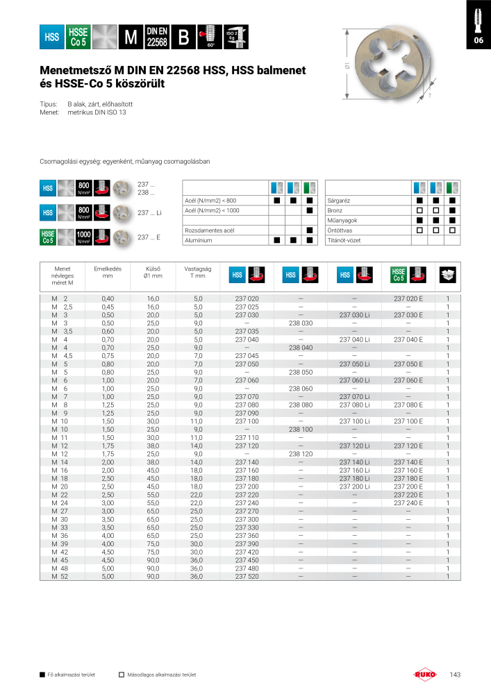 Ruko főkatalógus precíziós szerszámok Nº: 298 - Página 143
