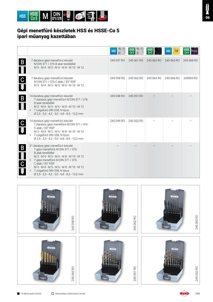 Ruko főkatalógus precíziós szerszámok NR.: 298 - Side 169