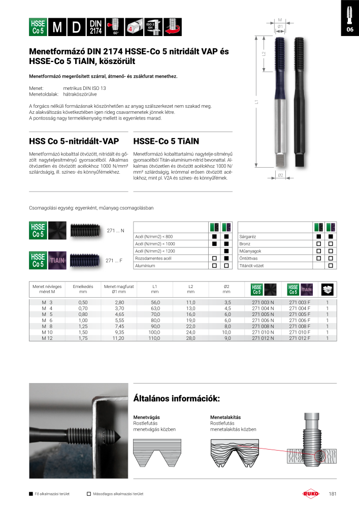 Ruko főkatalógus precíziós szerszámok NR.: 298 - Side 181