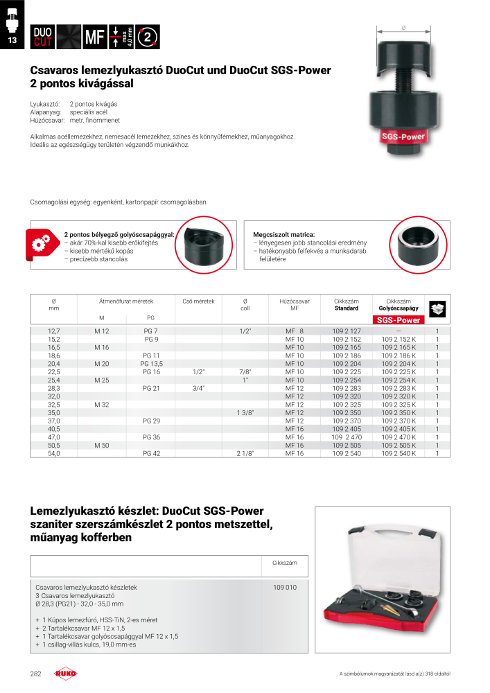 Ruko főkatalógus precíziós szerszámok NR.: 298 - Strona 282