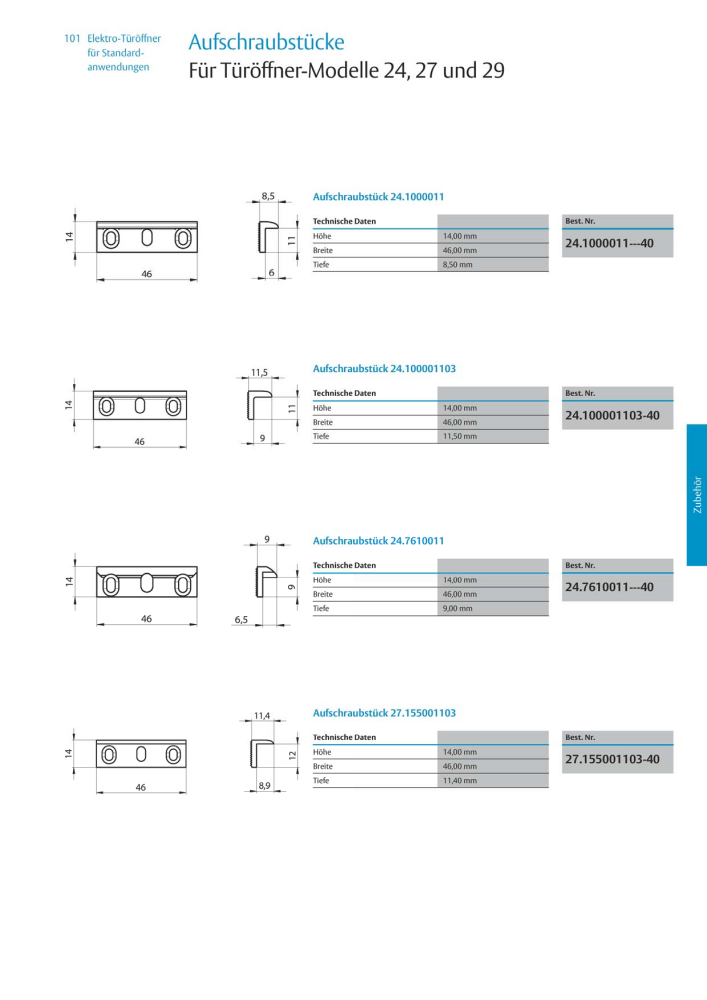 ASSA ABLOY Elektro-Türöffner NR.: 318 - Seite 101