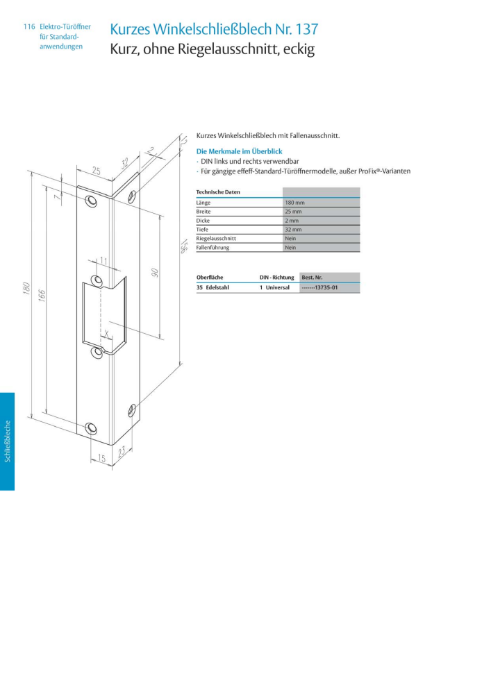 ASSA ABLOY Elektro-Türöffner NR.: 318 - Seite 116