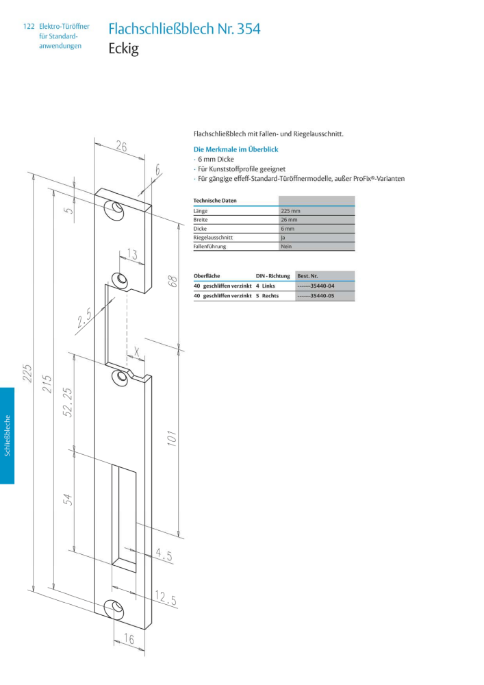 ASSA ABLOY Elektro-Türöffner NR.: 318 - Seite 122