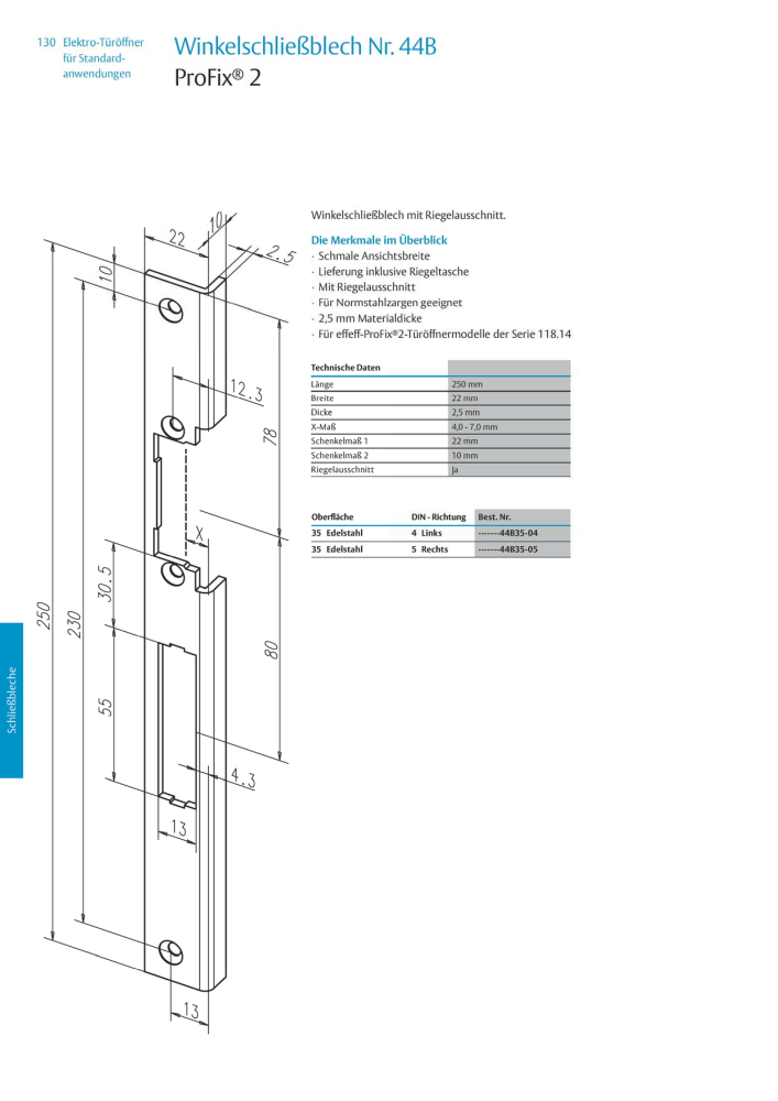 ASSA ABLOY Elektro-Türöffner NR.: 318 - Seite 130