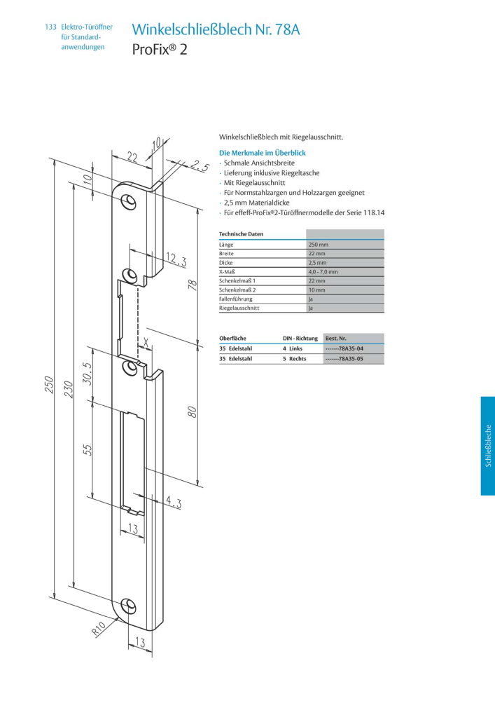 ASSA ABLOY Elektro-Türöffner NR.: 318 - Seite 133