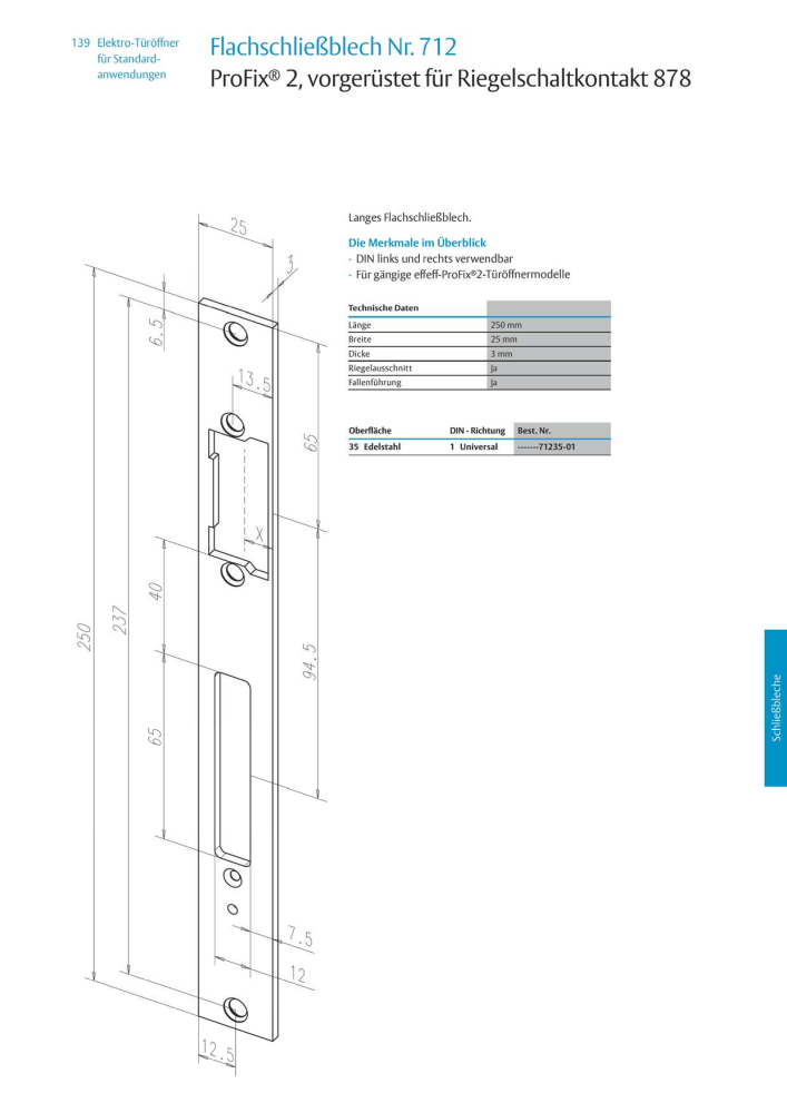 ASSA ABLOY Elektro-Türöffner NR.: 318 - Seite 139