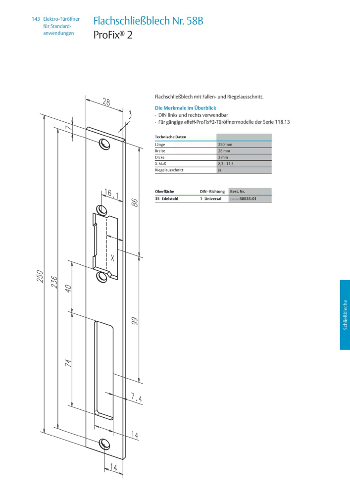 ASSA ABLOY Elektro-Türöffner NR.: 318 - Seite 143