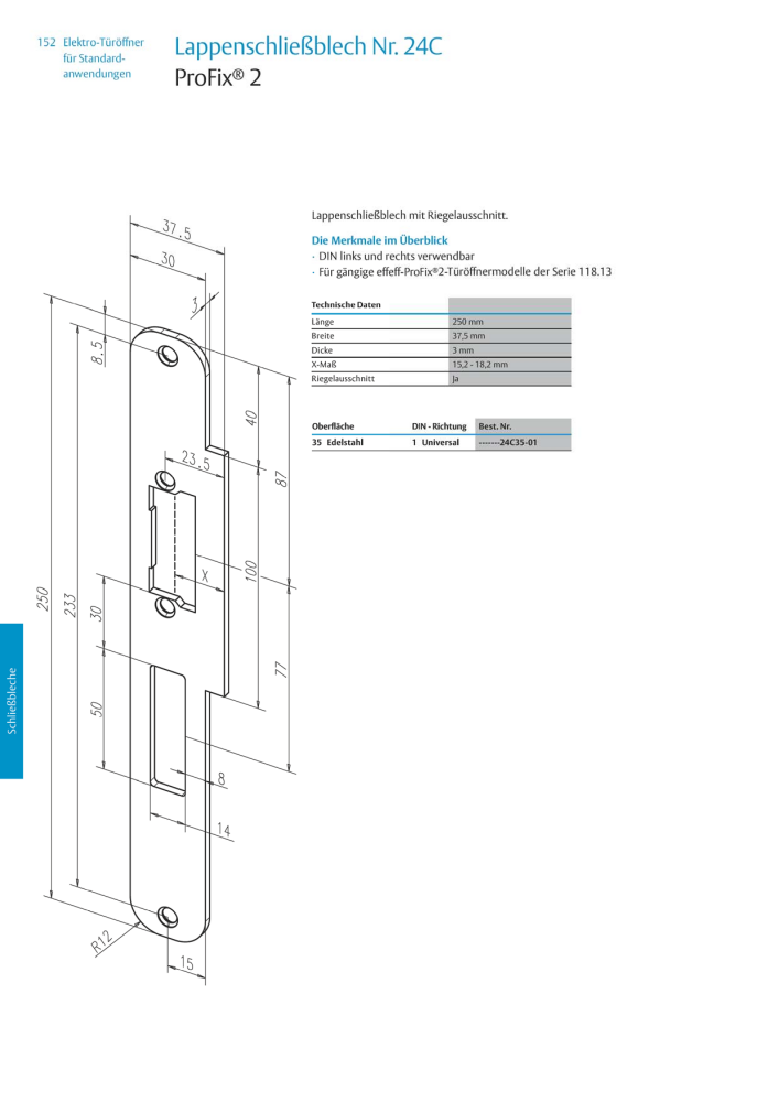 ASSA ABLOY Elektro-Türöffner NR.: 318 - Seite 152