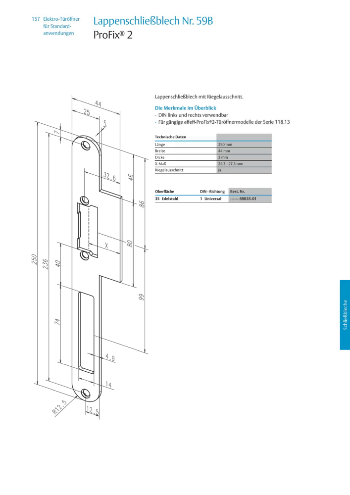 ASSA ABLOY Elektro-Türöffner NR.: 318 - Seite 157