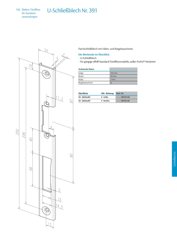 ASSA ABLOY Elektro-Türöffner NR.: 318 - Seite 163