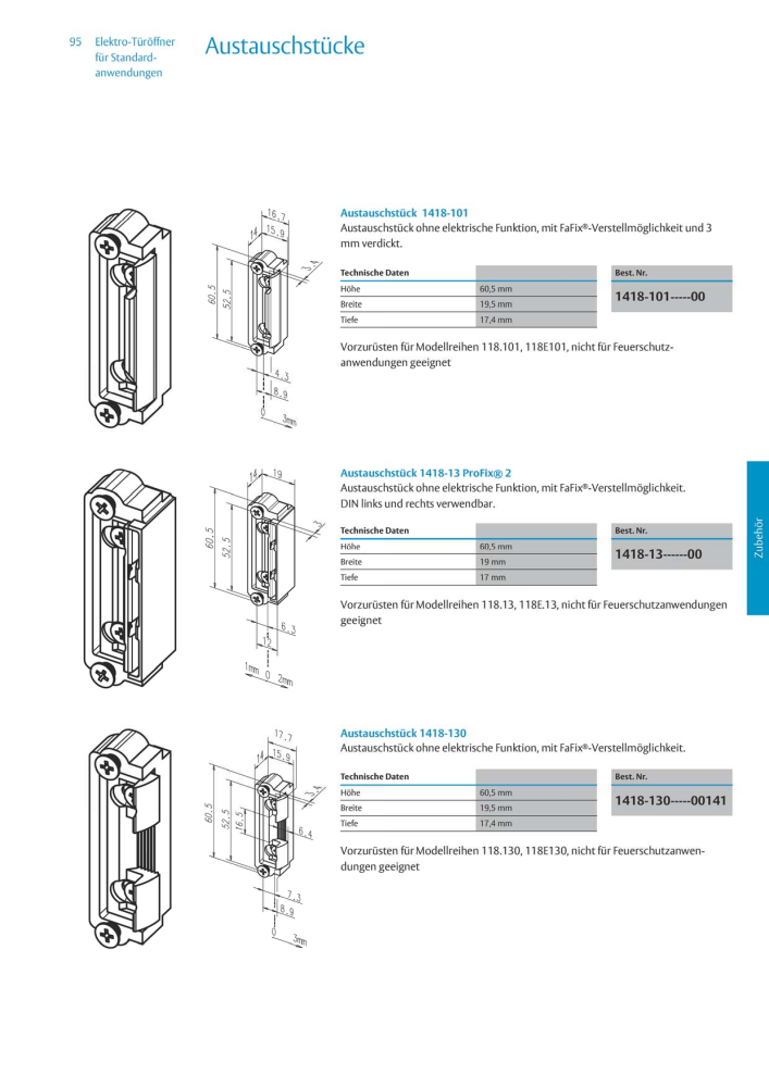 ASSA ABLOY Elektro-Türöffner NR.: 318 - Seite 95