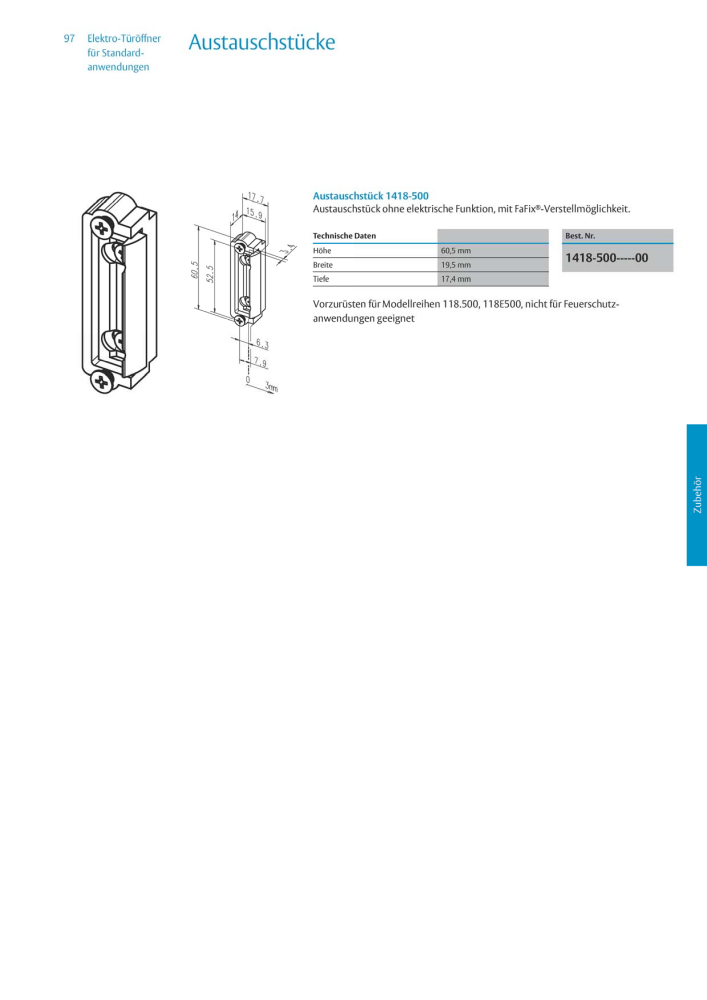 ASSA ABLOY Elektro-Türöffner NR.: 318 - Seite 97