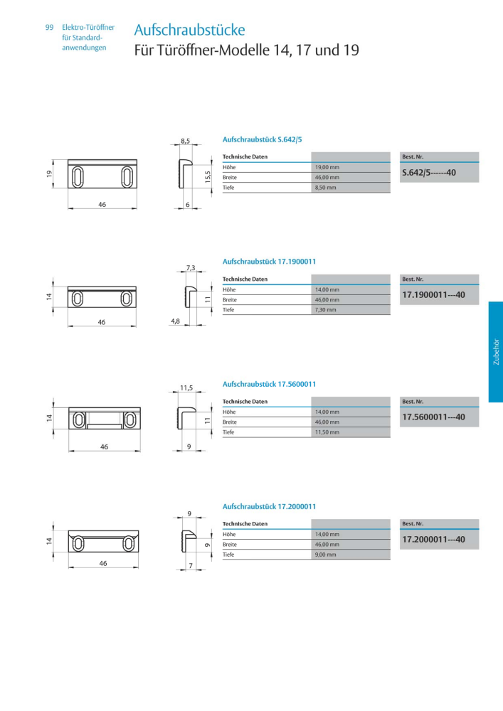 ASSA ABLOY Elektro-Türöffner NR.: 318 - Seite 99