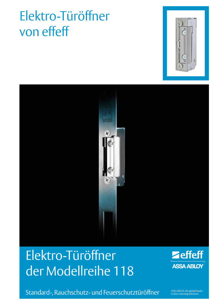 ASSA ABLOY Elektro-Türöffner Model 118 NR.: 319