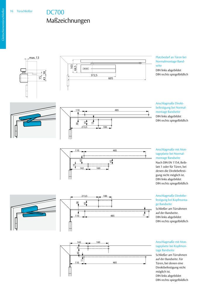 ASSA ABLOY Türschließer NR.: 320 - Seite 16