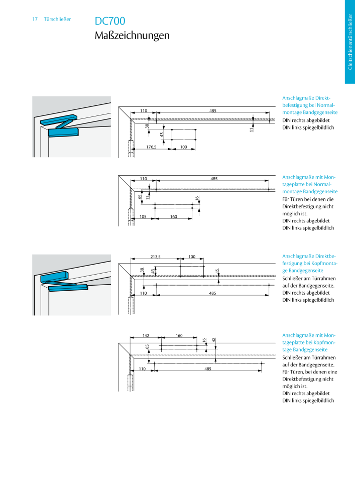 ASSA ABLOY Türschließer NR.: 320 - Seite 17