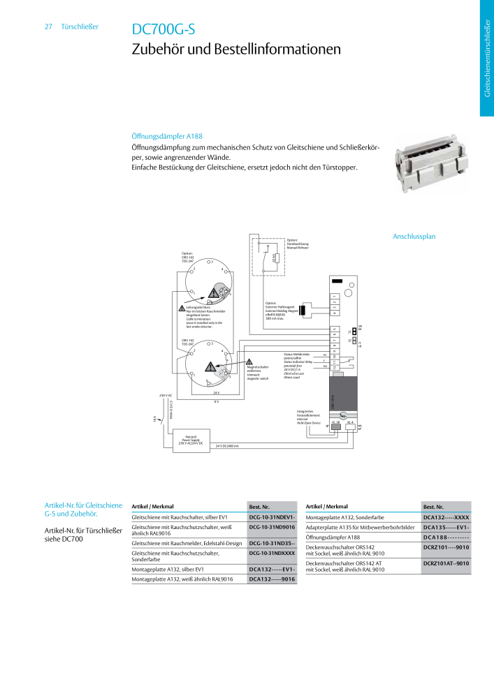 ASSA ABLOY Türschließer NR.: 320 - Seite 27