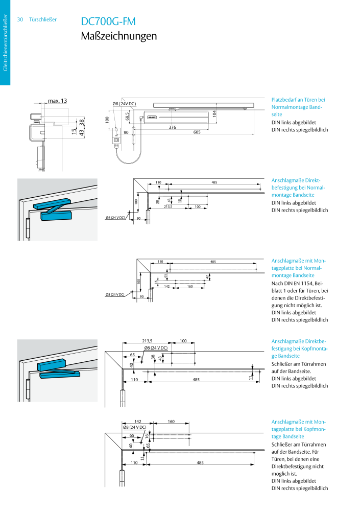 ASSA ABLOY Türschließer NR.: 320 - Seite 30