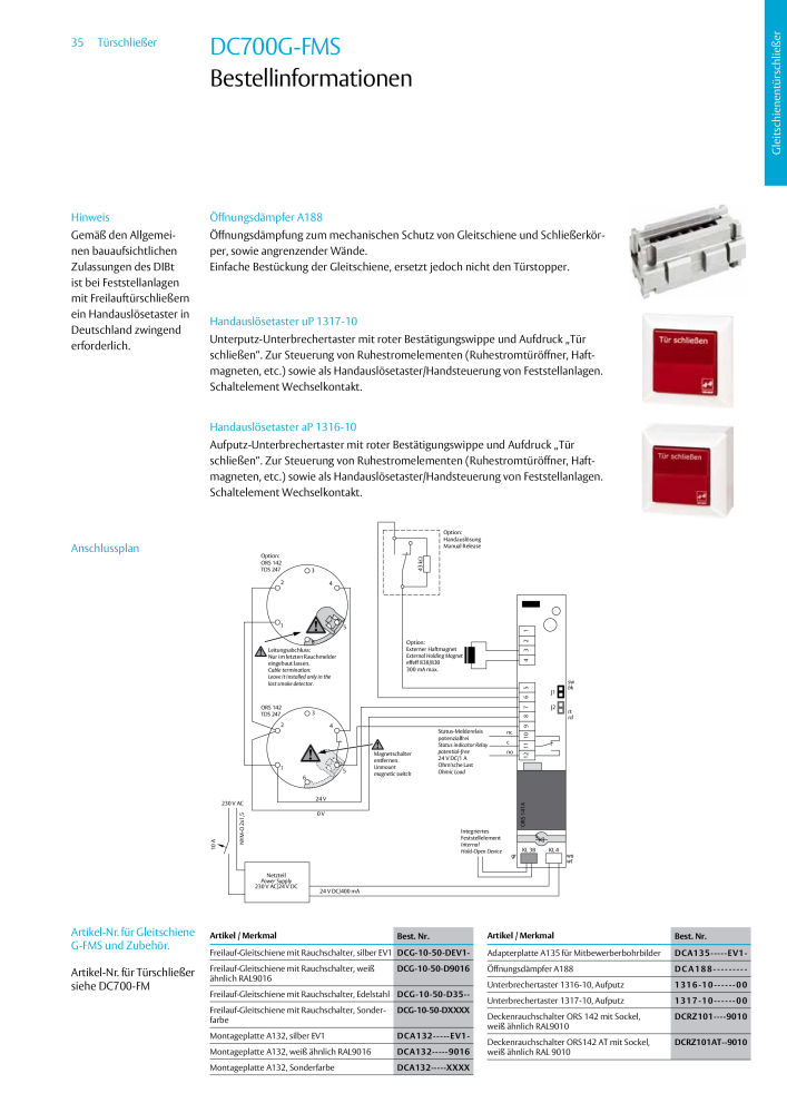 ASSA ABLOY Türschließer NR.: 320 - Seite 35