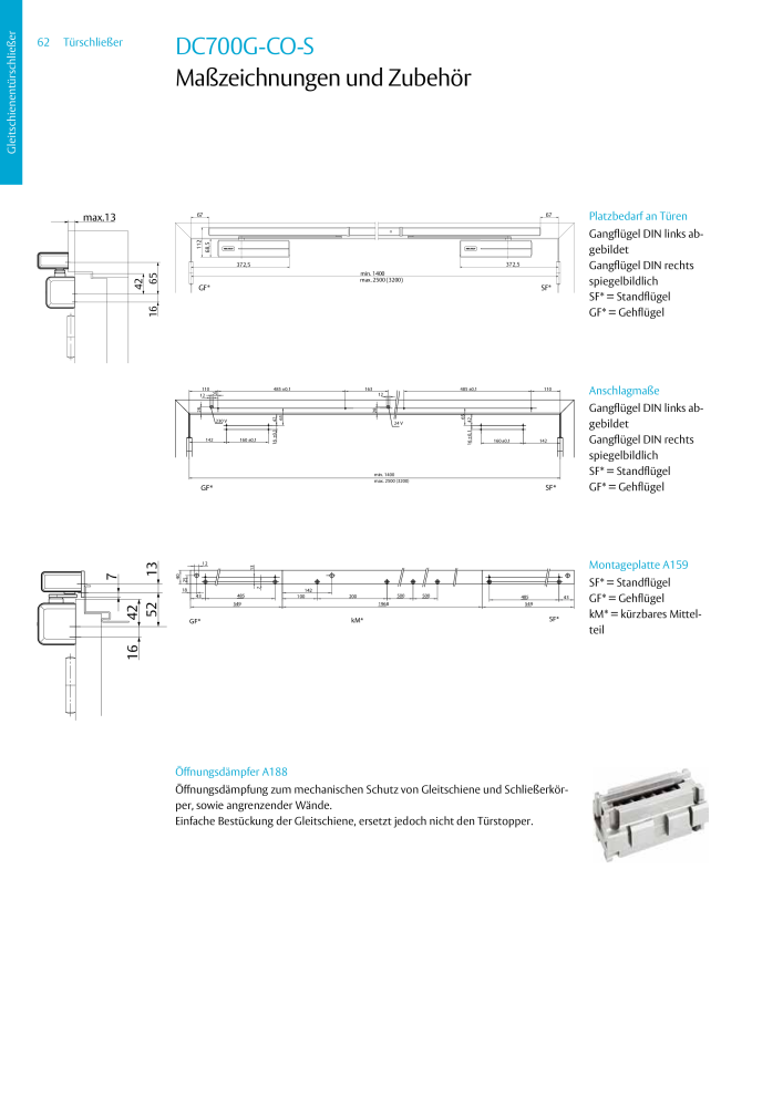 ASSA ABLOY Türschließer NR.: 320 - Seite 62