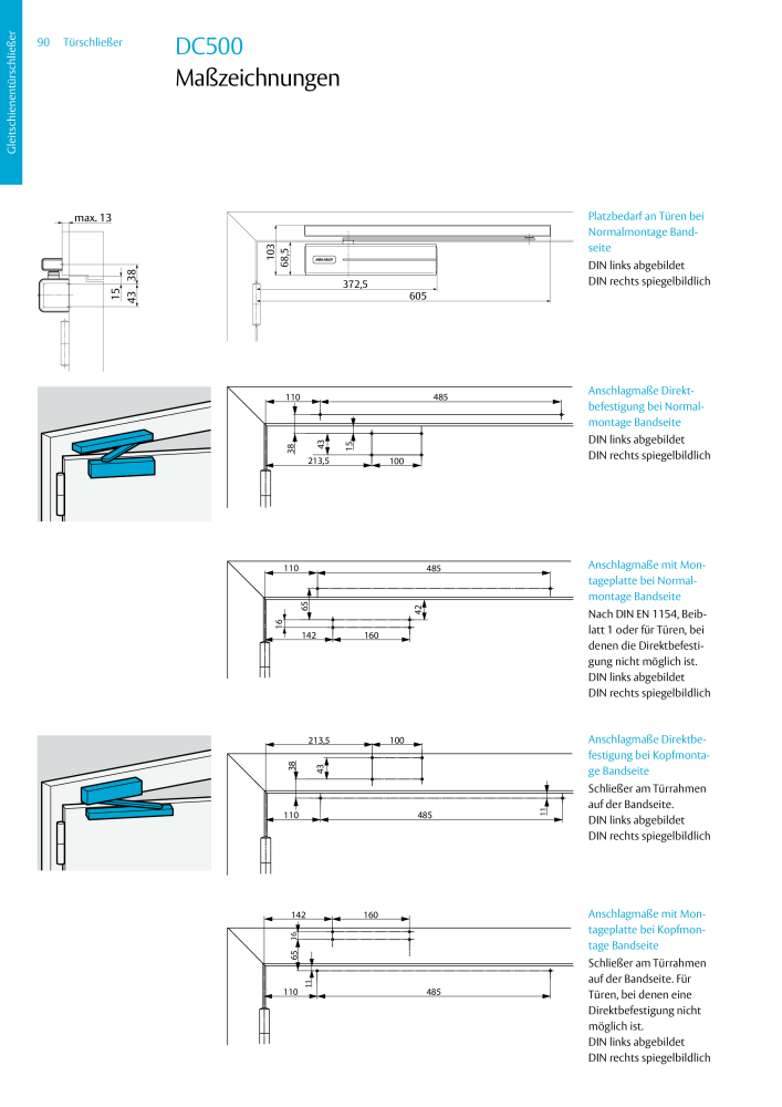 ASSA ABLOY Türschließer NR.: 320 - Seite 90