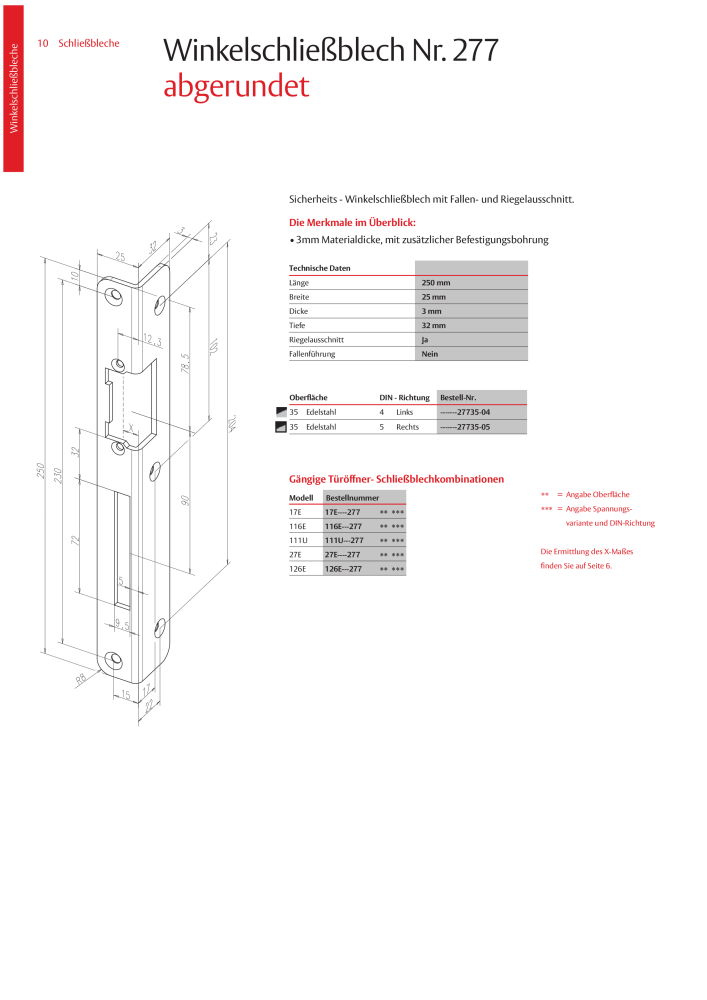 ASSA ABLOY Schließbleche NR.: 321 - Seite 10