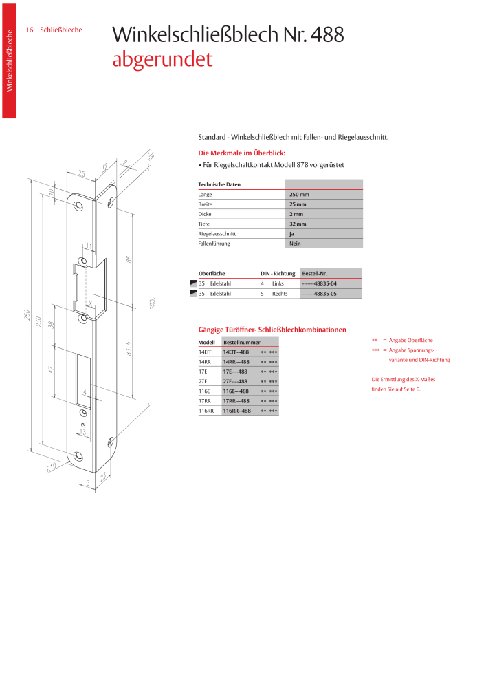 ASSA ABLOY Schließbleche NR.: 321 - Seite 16