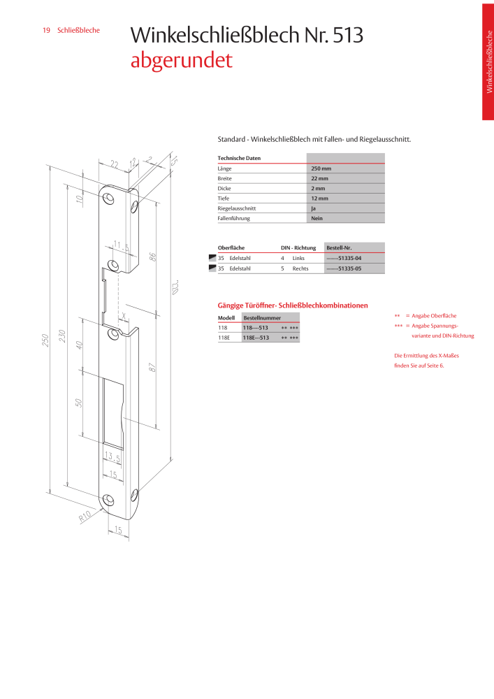 ASSA ABLOY Schließbleche NR.: 321 - Seite 19