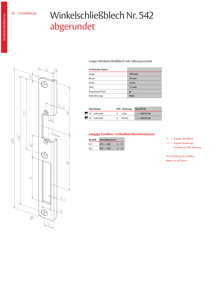 ASSA ABLOY Schließbleche NR.: 321 - Seite 20