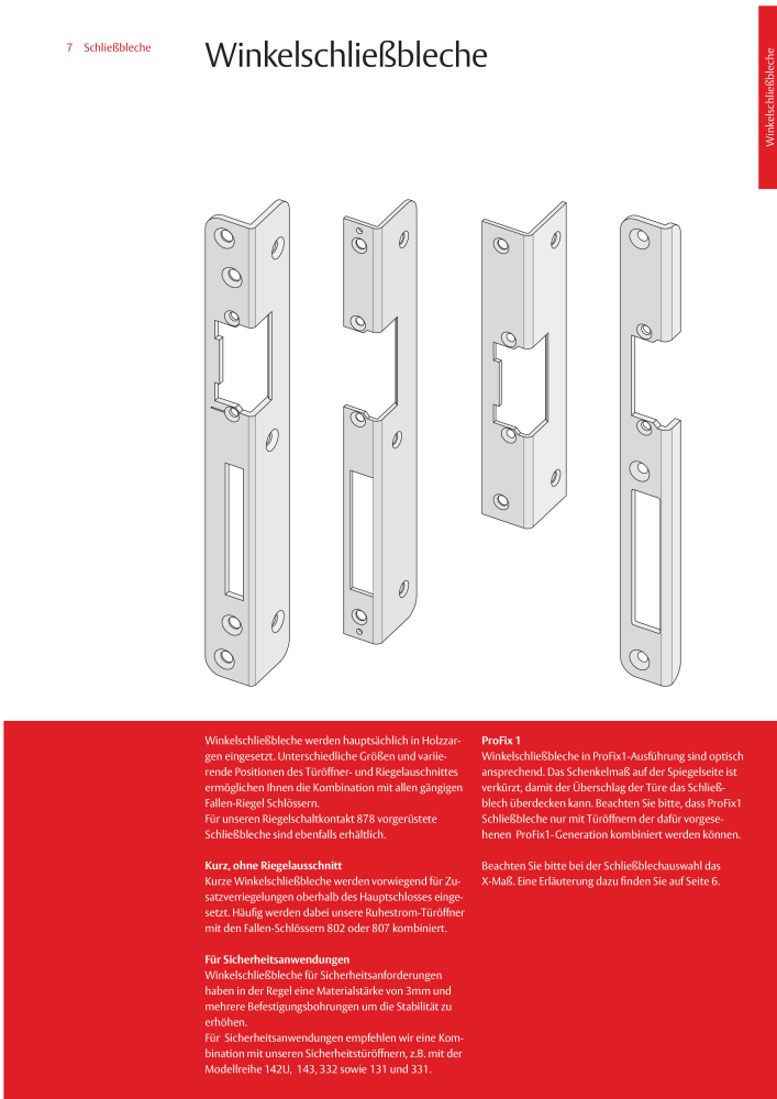 ASSA ABLOY Schließbleche NR.: 321 - Seite 7