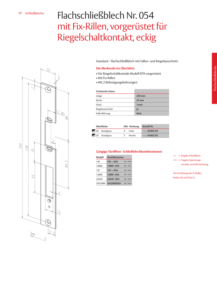 ASSA ABLOY Schließbleche NR.: 321 - Seite 97