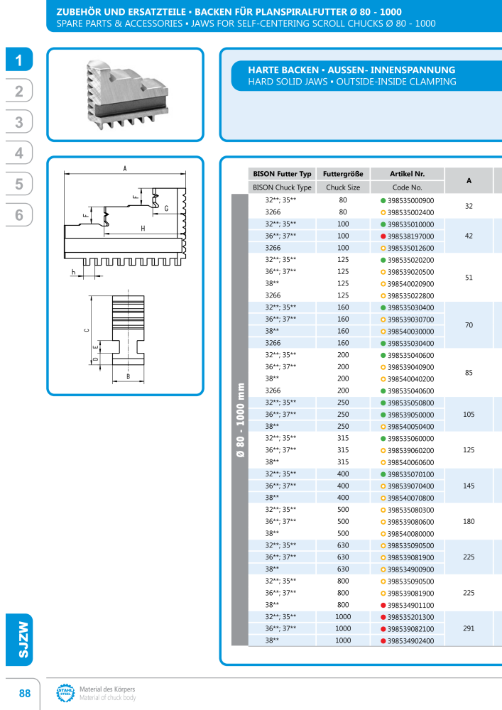 BISON Hauptkatalog Spanntechnik NR.: 412 - Seite 164