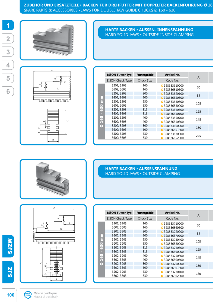 BISON Hauptkatalog Spanntechnik NR.: 412 - Seite 188