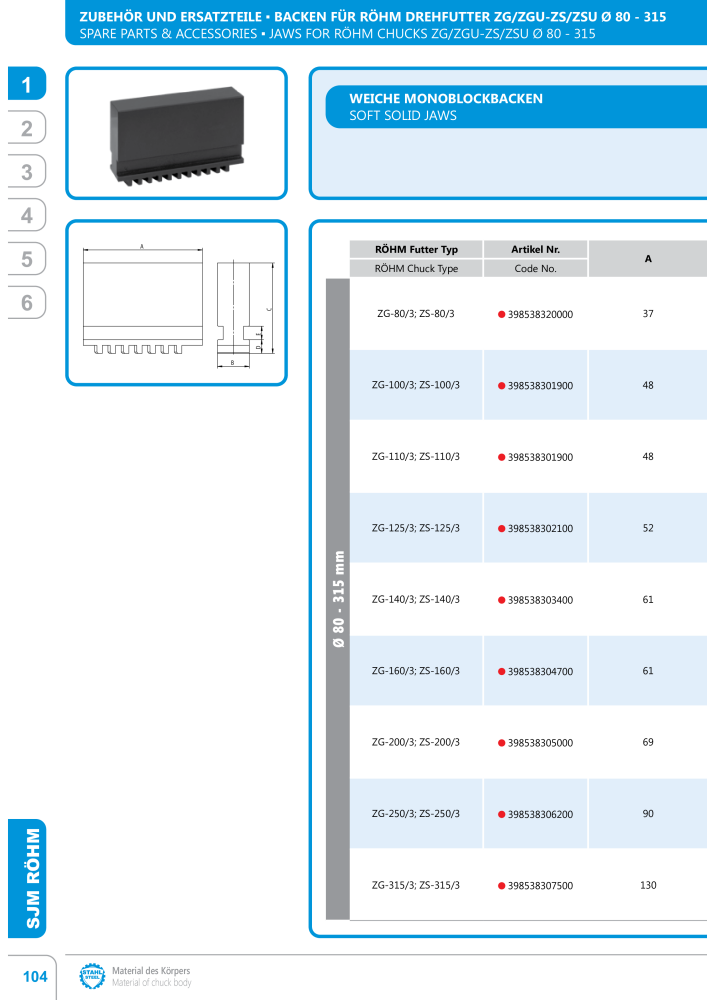 BISON Hauptkatalog Spanntechnik Nb. : 412 - Page 196