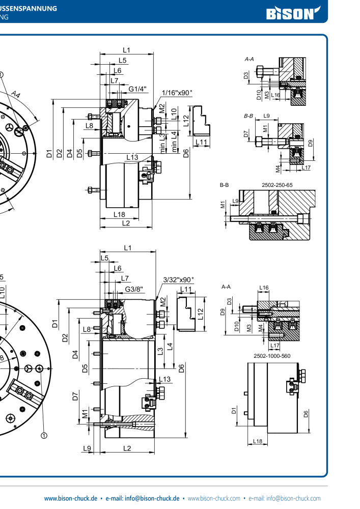 BISON Hauptkatalog Spanntechnik NR.: 412 - Seite 325