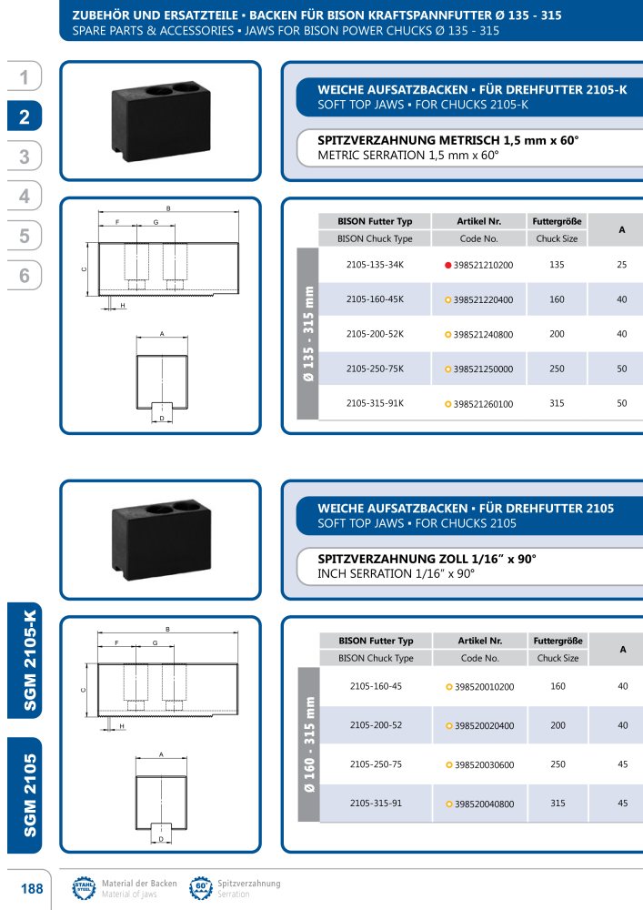 BISON Hauptkatalog Spanntechnik NR.: 412 - Strona 364