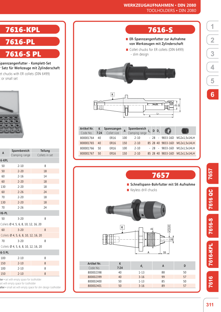 BISON Hauptkatalog Spanntechnik NR.: 412 - Seite 611