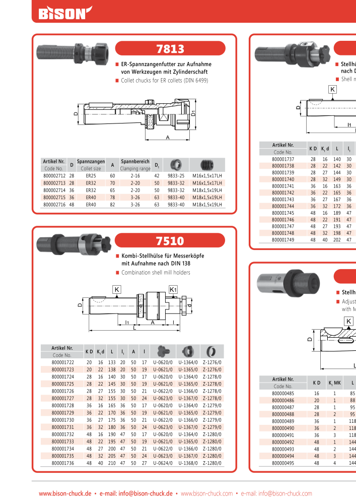 BISON Hauptkatalog Spanntechnik NR.: 412 - Strona 650