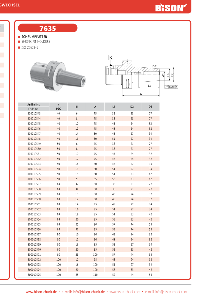 BISON Hauptkatalog Spanntechnik NR.: 412 - Seite 677