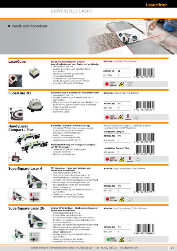 Laserliner MetricStar 075.505A