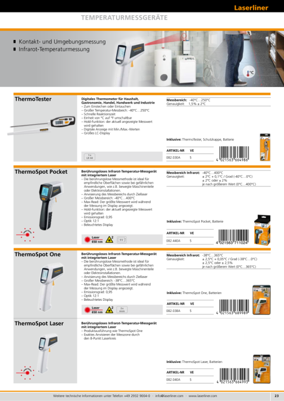 Laserliner SmartCross-Laser Set 081.116A