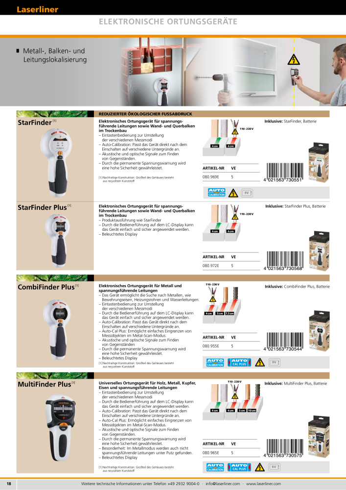 Laserliner Einzelhandelsprogramm NR.: 431 - Seite 18