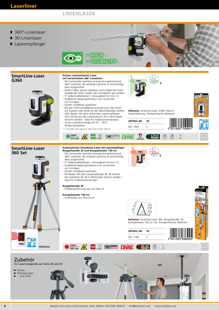 Laserliner Einzelhandelsprogramm NR.: 431 - Seite 8