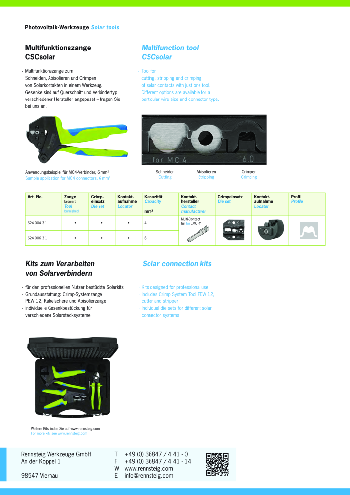 RENNSTEIG Photovoltaik Werkzeuge NR.: 53 - Side 4