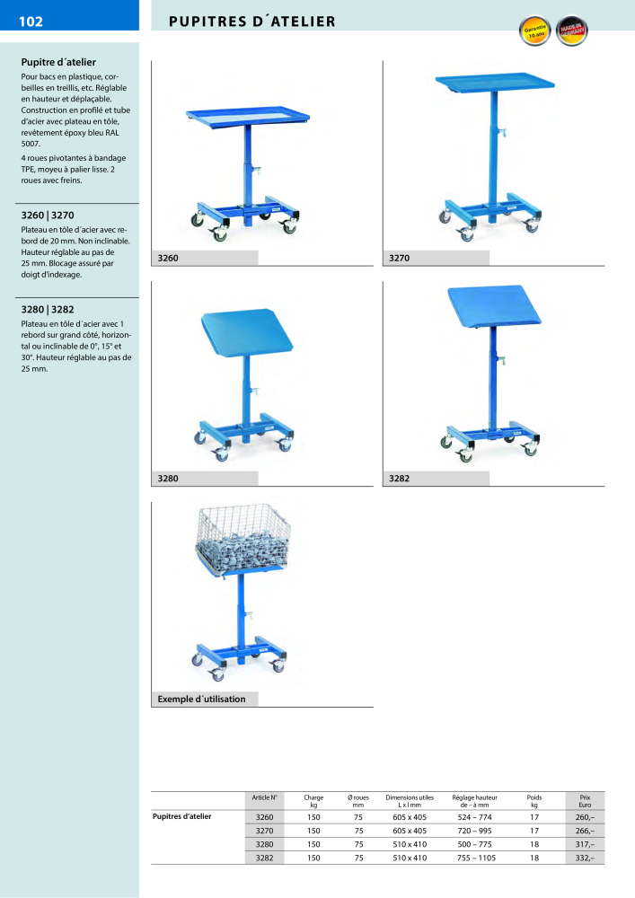 fetra Catalogue Equipements de manutention NO.: 566 - Page 102