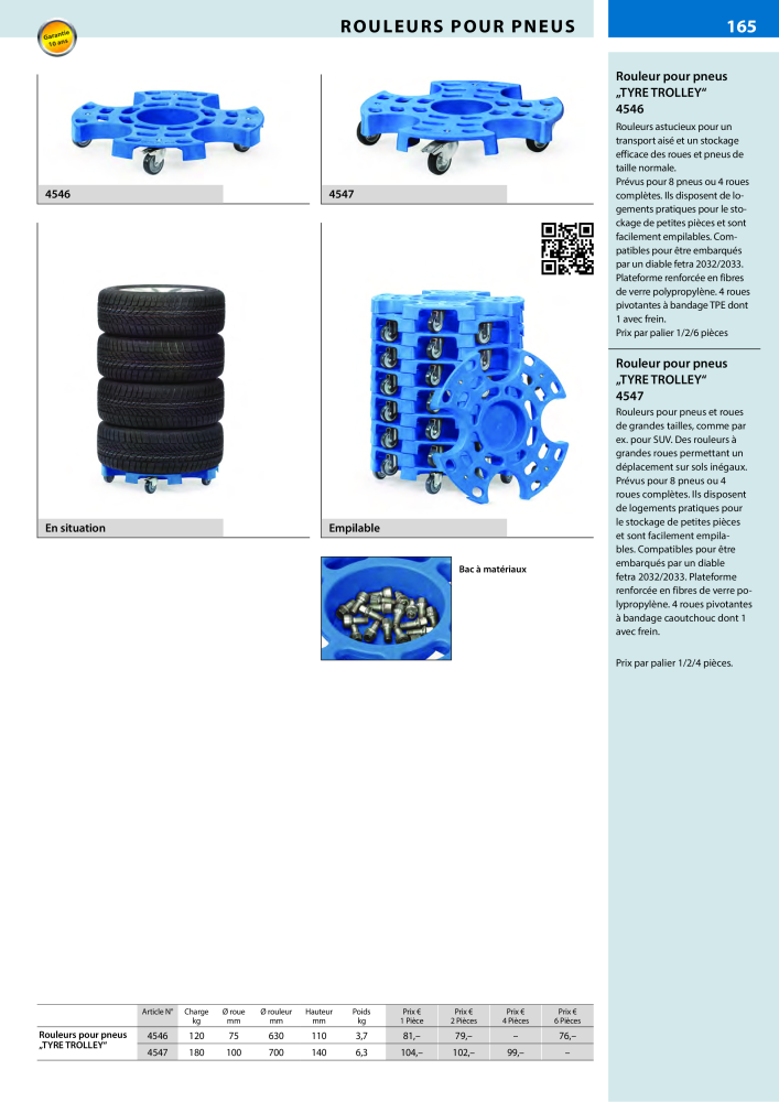 fetra Catalogue Equipements de manutention Nb. : 566 - Page 165