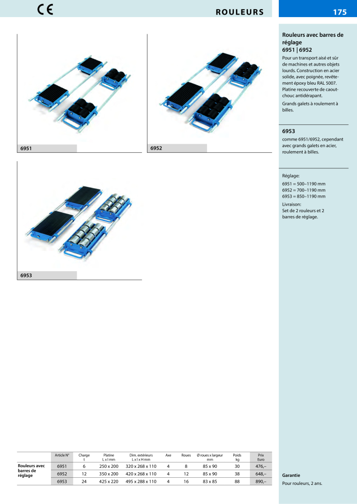 fetra Catalogue Equipements de manutention Nb. : 566 - Page 175