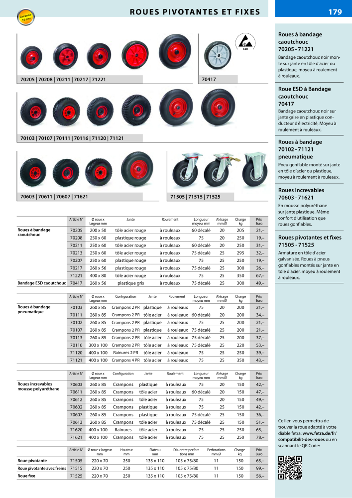 fetra Catalogue Equipements de manutention Nb. : 566 - Page 179